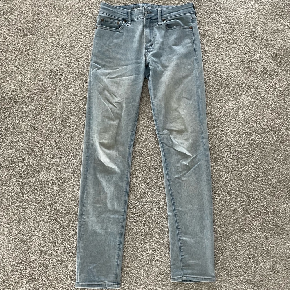 American Eagle Next Level Flex Light Wash Slim Jeans